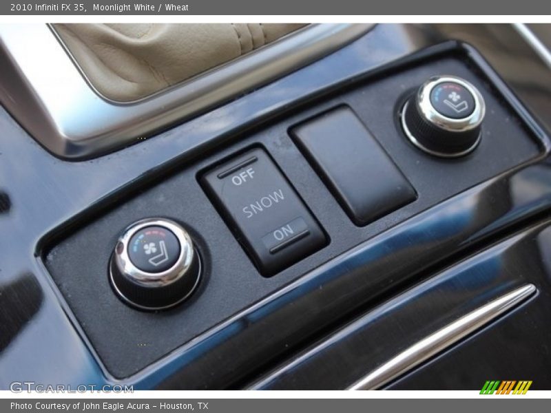 Moonlight White / Wheat 2010 Infiniti FX 35