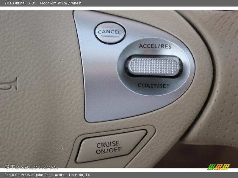 Moonlight White / Wheat 2010 Infiniti FX 35