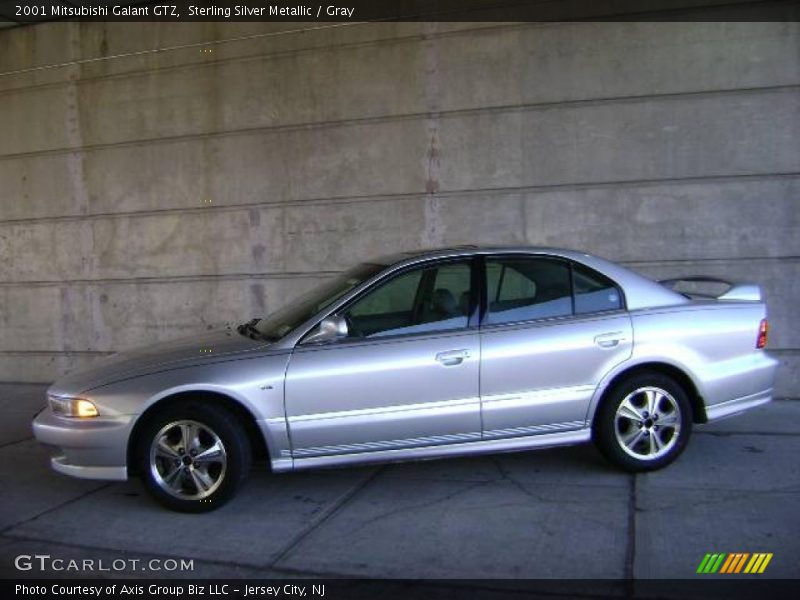 Sterling Silver Metallic / Gray 2001 Mitsubishi Galant GTZ