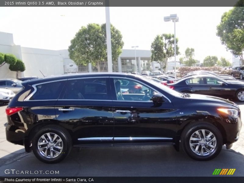 Black Obsidian / Graphite 2015 Infiniti QX60 3.5 AWD