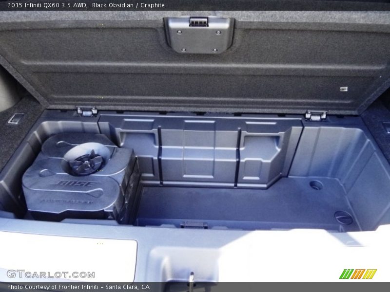 Black Obsidian / Graphite 2015 Infiniti QX60 3.5 AWD