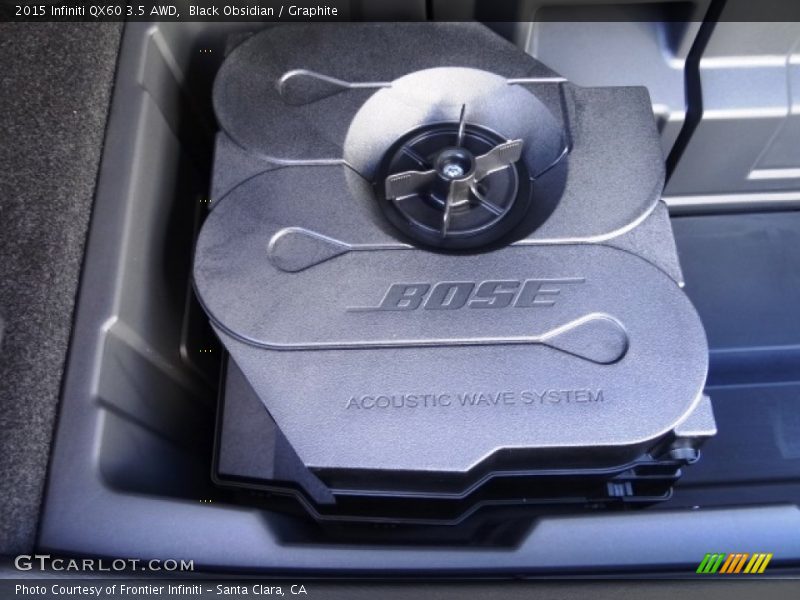 Black Obsidian / Graphite 2015 Infiniti QX60 3.5 AWD
