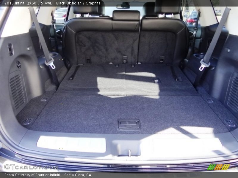 Black Obsidian / Graphite 2015 Infiniti QX60 3.5 AWD