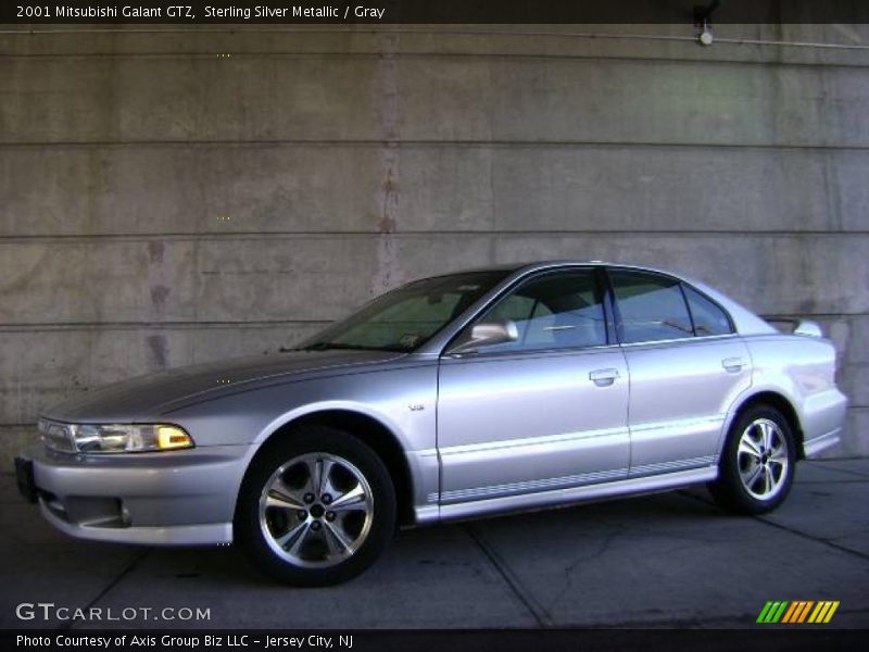 Sterling Silver Metallic / Gray 2001 Mitsubishi Galant GTZ