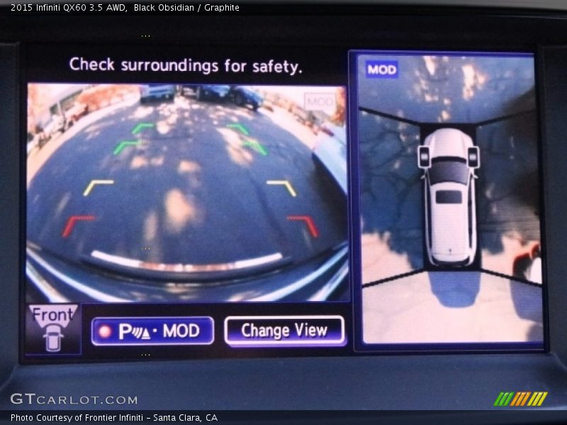 Black Obsidian / Graphite 2015 Infiniti QX60 3.5 AWD