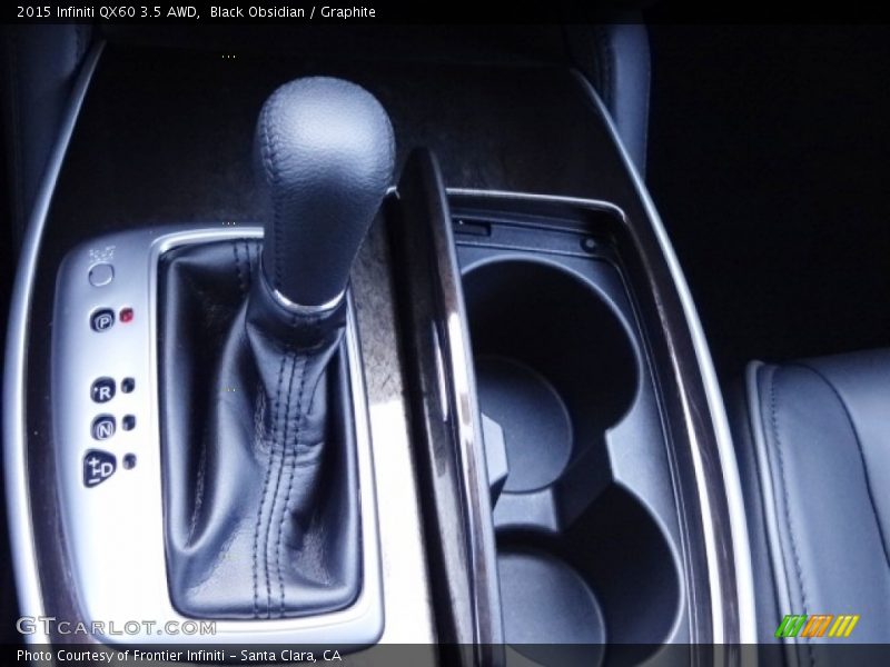 Black Obsidian / Graphite 2015 Infiniti QX60 3.5 AWD