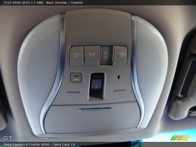 Black Obsidian / Graphite 2015 Infiniti QX60 3.5 AWD
