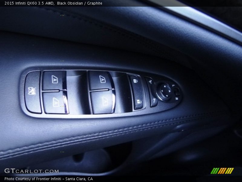 Black Obsidian / Graphite 2015 Infiniti QX60 3.5 AWD