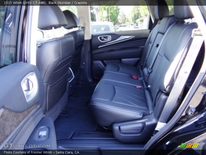 Black Obsidian / Graphite 2015 Infiniti QX60 3.5 AWD