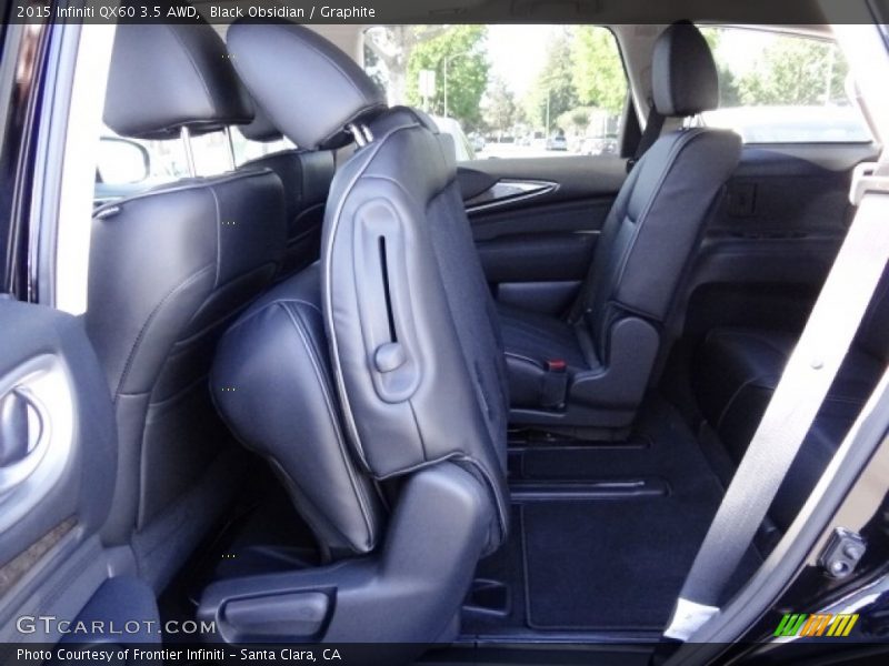 Black Obsidian / Graphite 2015 Infiniti QX60 3.5 AWD