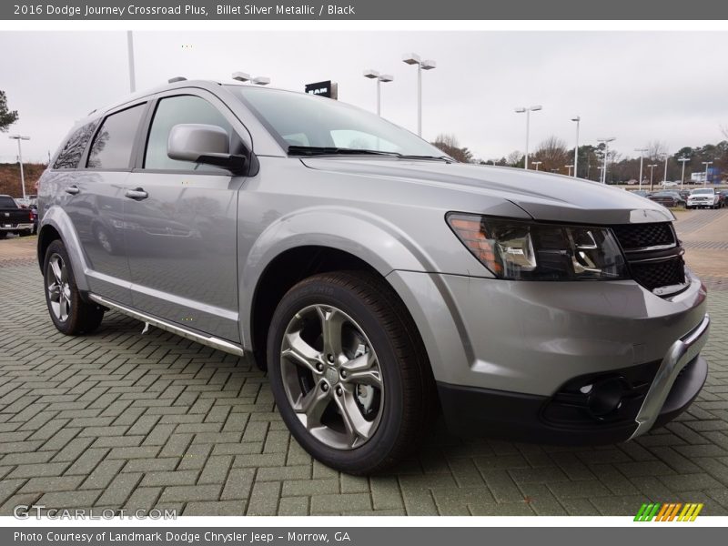 Billet Silver Metallic / Black 2016 Dodge Journey Crossroad Plus