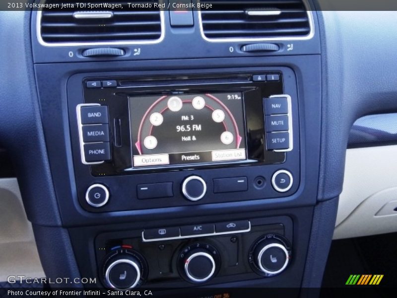 Tornado Red / Cornsilk Beige 2013 Volkswagen Jetta TDI SportWagen