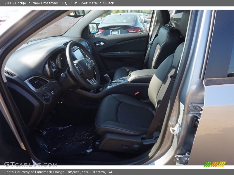 Billet Silver Metallic / Black 2016 Dodge Journey Crossroad Plus