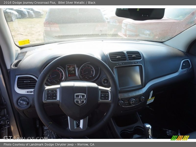 Billet Silver Metallic / Black 2016 Dodge Journey Crossroad Plus