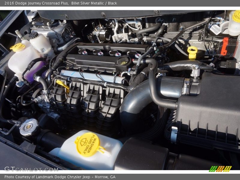 Billet Silver Metallic / Black 2016 Dodge Journey Crossroad Plus