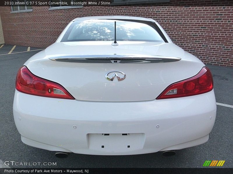 Moonlight White / Stone 2010 Infiniti G 37 S Sport Convertible