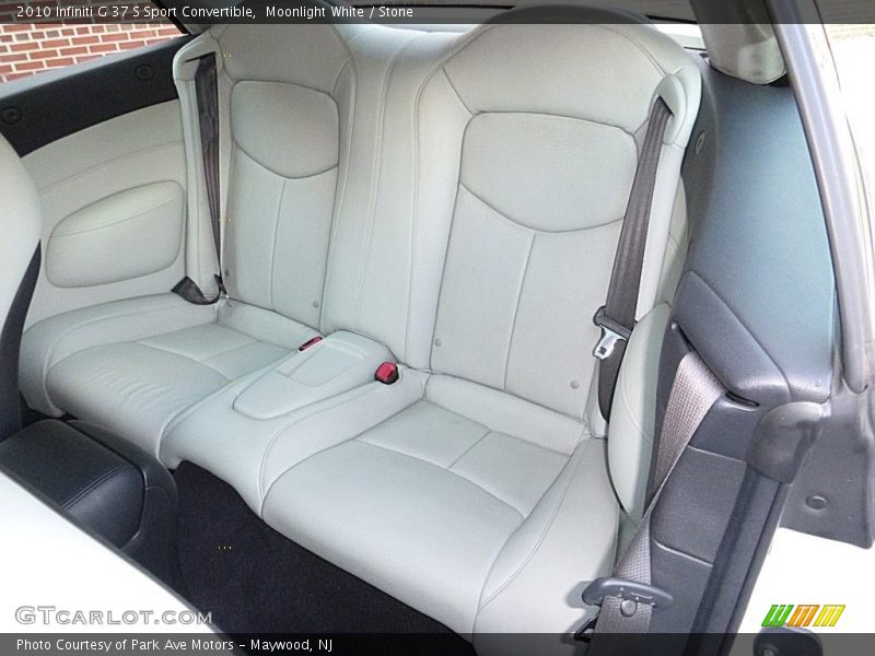 Moonlight White / Stone 2010 Infiniti G 37 S Sport Convertible
