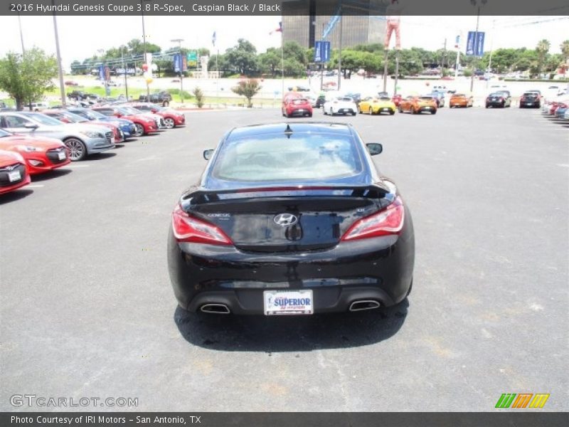 Caspian Black / Black 2016 Hyundai Genesis Coupe 3.8 R-Spec