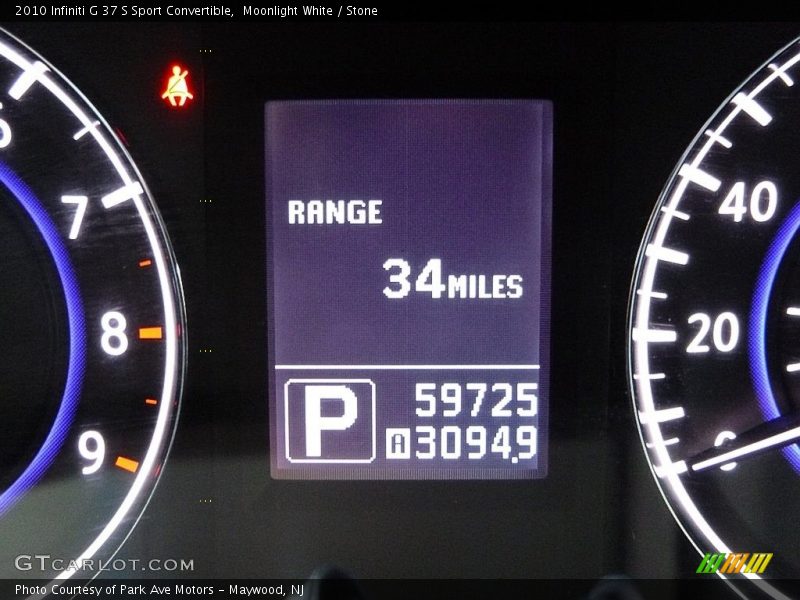 Moonlight White / Stone 2010 Infiniti G 37 S Sport Convertible