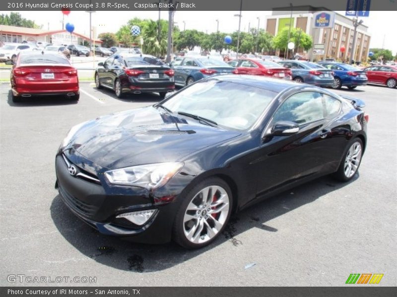 Caspian Black / Black 2016 Hyundai Genesis Coupe 3.8 R-Spec