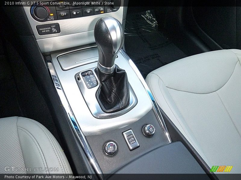 Moonlight White / Stone 2010 Infiniti G 37 S Sport Convertible