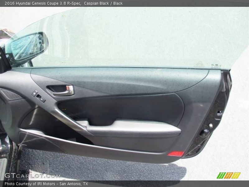 Caspian Black / Black 2016 Hyundai Genesis Coupe 3.8 R-Spec