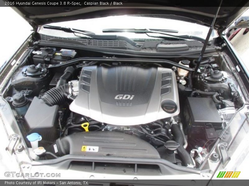 Caspian Black / Black 2016 Hyundai Genesis Coupe 3.8 R-Spec