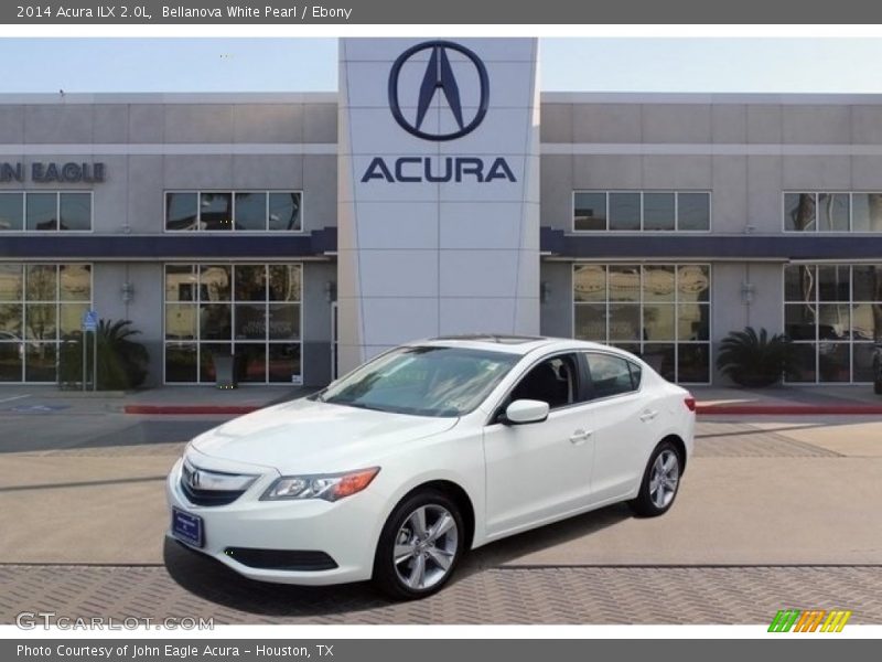 Bellanova White Pearl / Ebony 2014 Acura ILX 2.0L