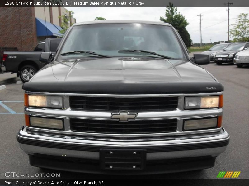 Medium Beige Mystique Metallic / Gray 1998 Chevrolet Suburban C1500 LT