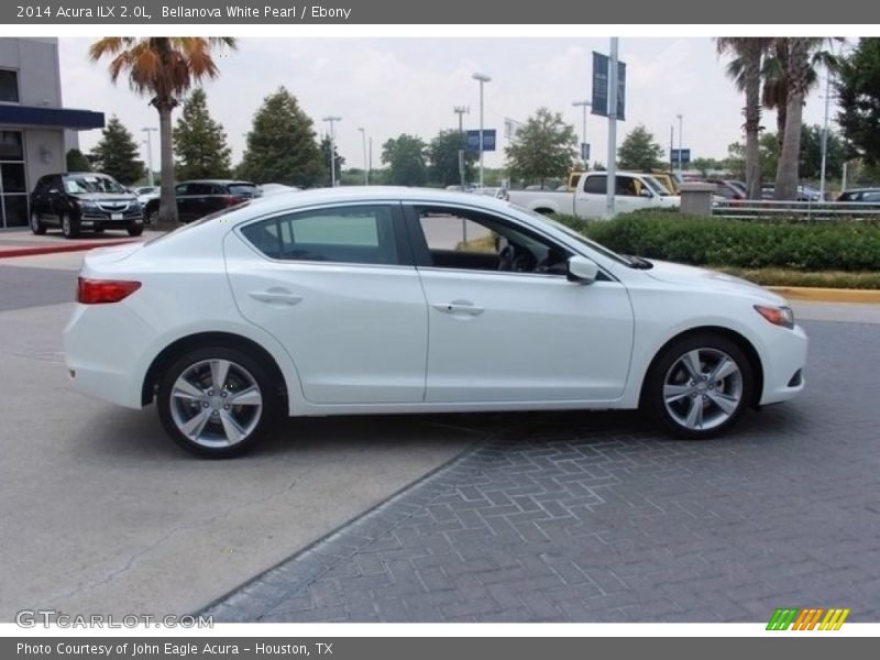 Bellanova White Pearl / Ebony 2014 Acura ILX 2.0L