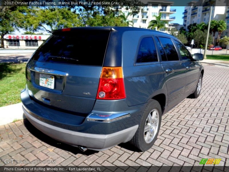 Marine Blue Pearl / Pastel Slate Gray 2007 Chrysler Pacifica Touring