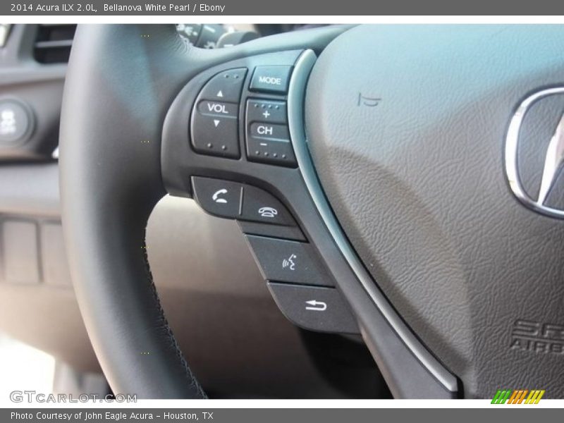 Bellanova White Pearl / Ebony 2014 Acura ILX 2.0L