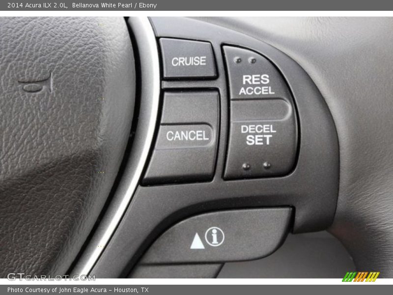 Bellanova White Pearl / Ebony 2014 Acura ILX 2.0L