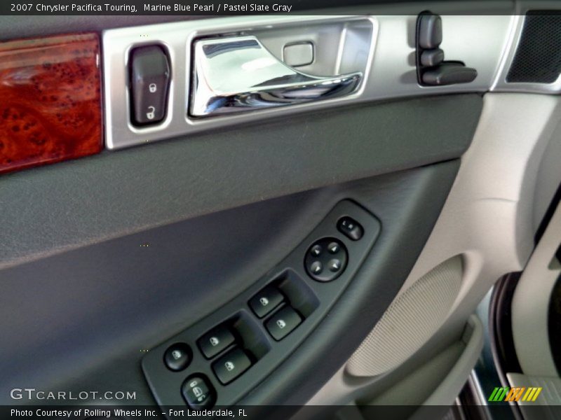 Marine Blue Pearl / Pastel Slate Gray 2007 Chrysler Pacifica Touring