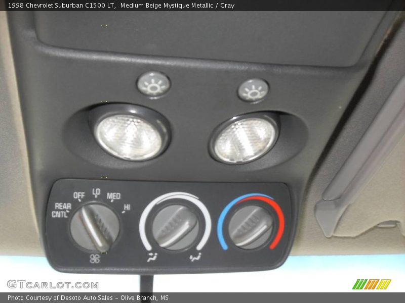 Medium Beige Mystique Metallic / Gray 1998 Chevrolet Suburban C1500 LT