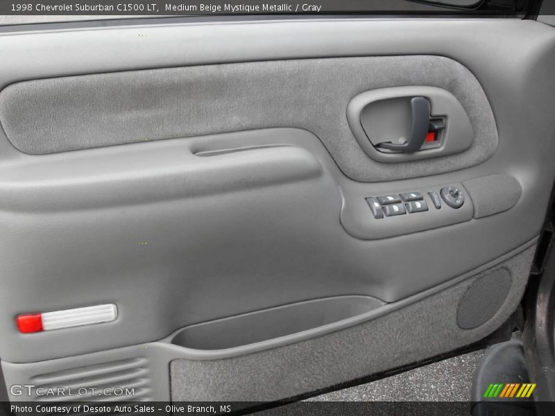 Medium Beige Mystique Metallic / Gray 1998 Chevrolet Suburban C1500 LT