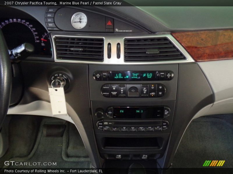 Marine Blue Pearl / Pastel Slate Gray 2007 Chrysler Pacifica Touring