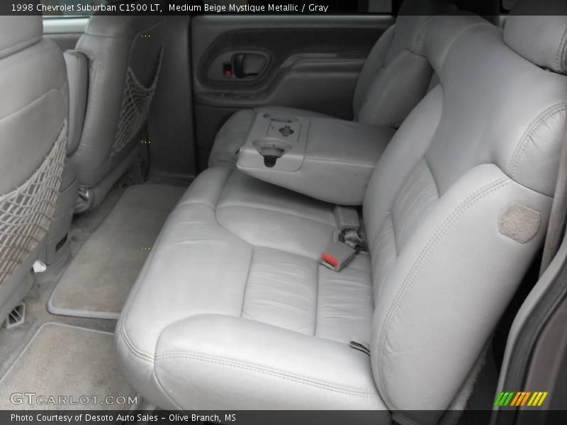 Medium Beige Mystique Metallic / Gray 1998 Chevrolet Suburban C1500 LT