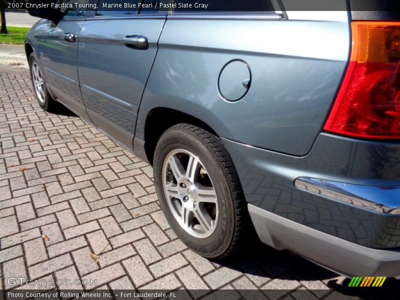 Marine Blue Pearl / Pastel Slate Gray 2007 Chrysler Pacifica Touring