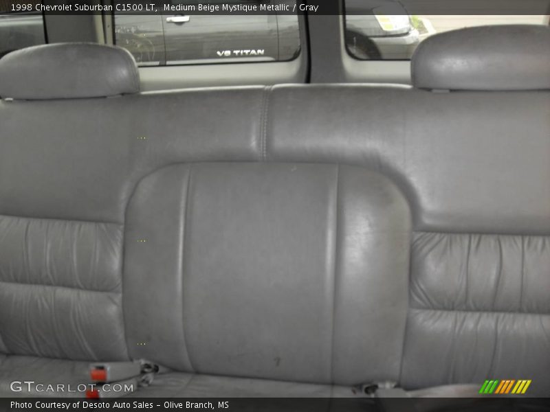 Medium Beige Mystique Metallic / Gray 1998 Chevrolet Suburban C1500 LT