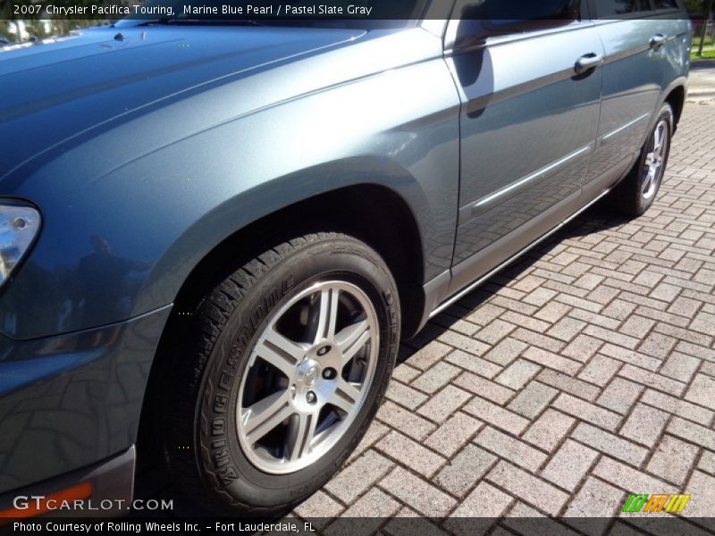 Marine Blue Pearl / Pastel Slate Gray 2007 Chrysler Pacifica Touring