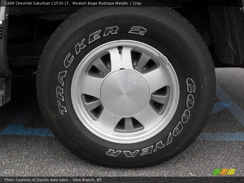 Medium Beige Mystique Metallic / Gray 1998 Chevrolet Suburban C1500 LT