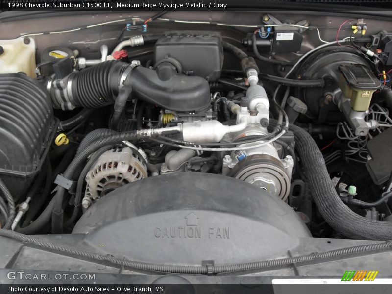 Medium Beige Mystique Metallic / Gray 1998 Chevrolet Suburban C1500 LT