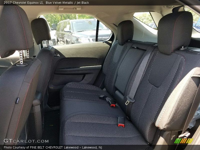 Blue Velvet Metallic / Jet Black 2017 Chevrolet Equinox LS