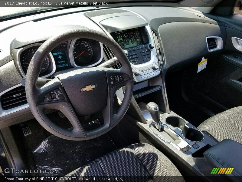  2017 Equinox LS Jet Black Interior