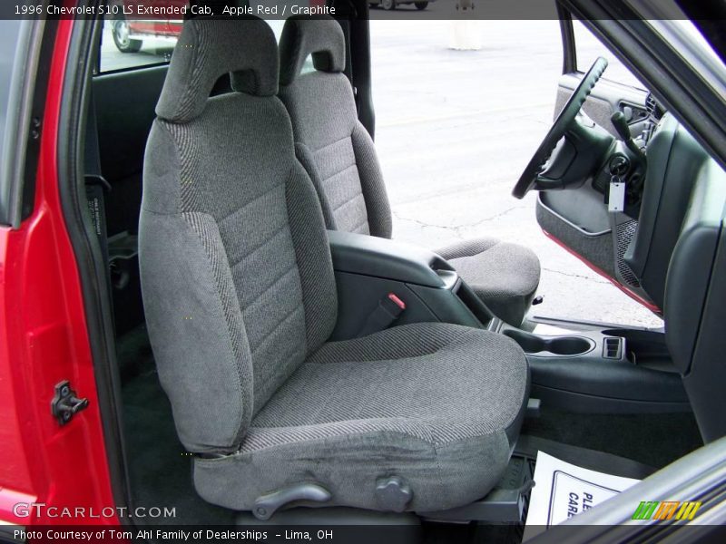 Apple Red / Graphite 1996 Chevrolet S10 LS Extended Cab