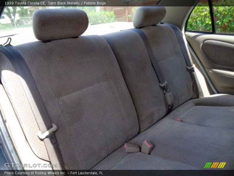 Satin Black Metallic / Pebble Beige 1999 Toyota Corolla CE