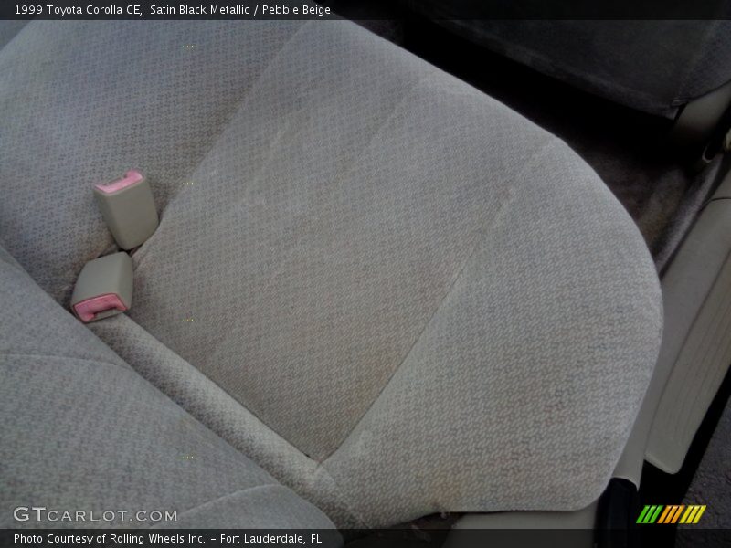 Satin Black Metallic / Pebble Beige 1999 Toyota Corolla CE