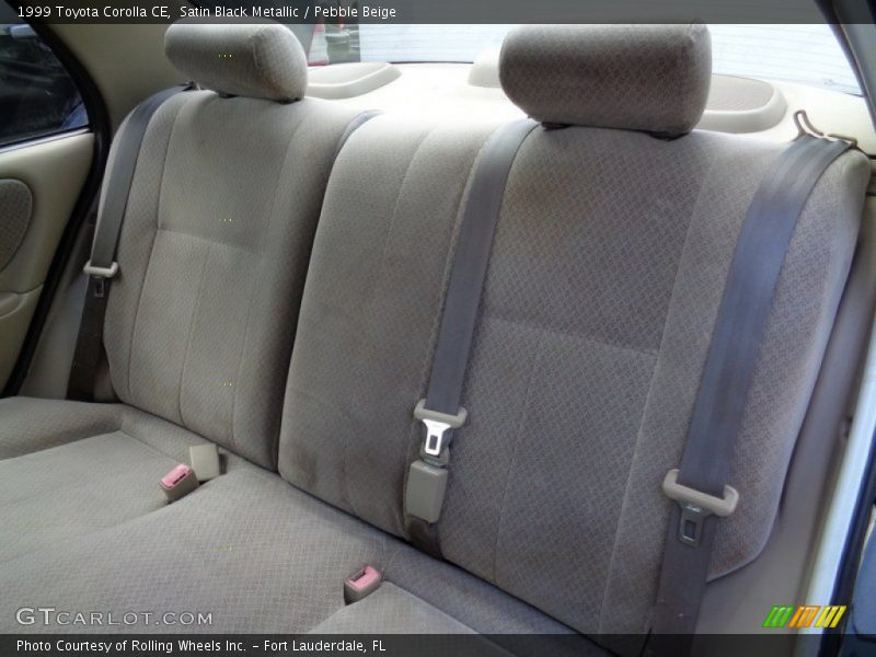 Satin Black Metallic / Pebble Beige 1999 Toyota Corolla CE