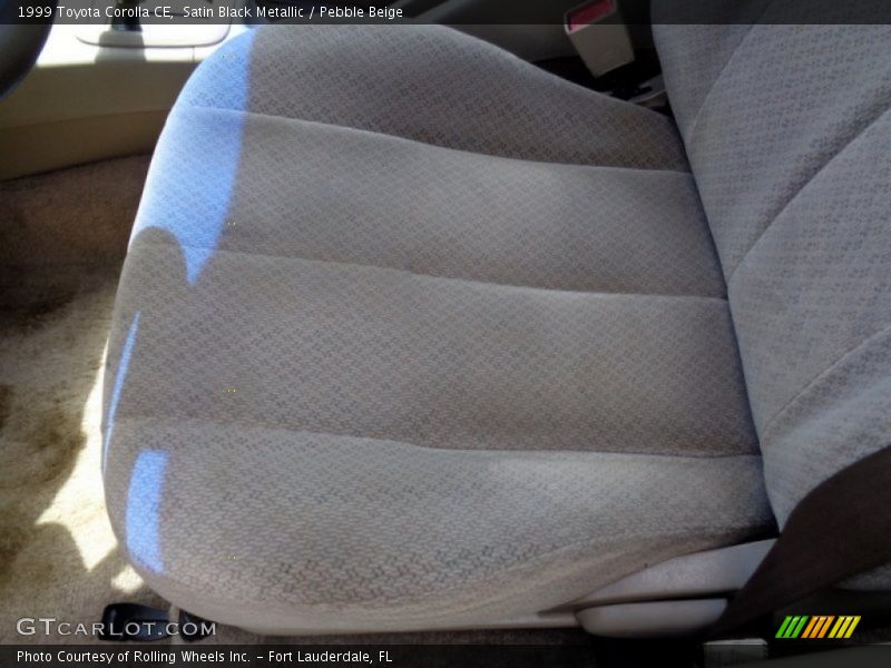 Satin Black Metallic / Pebble Beige 1999 Toyota Corolla CE